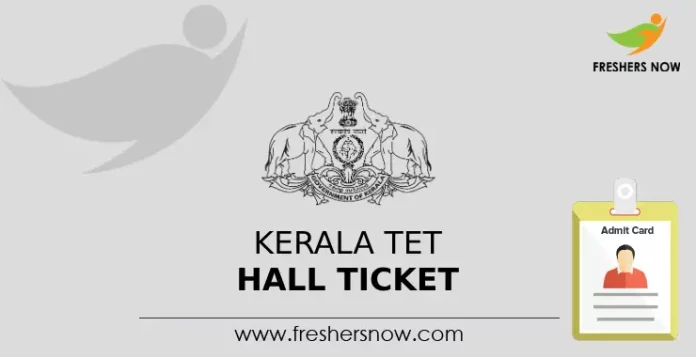 Kerala TET Hall Ticket 2024