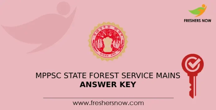 MPPSC State Forest Service Mains Answer Key