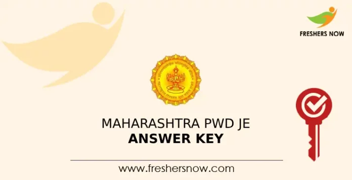 Maharashtra PWD JE Answer Key
