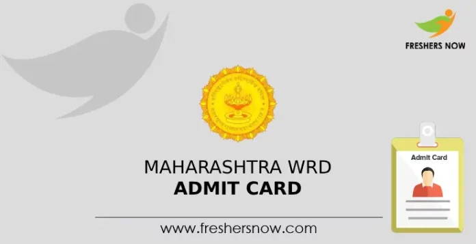 Maharashtra WRD Admit Card