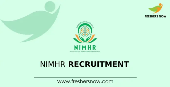 NIMHR Recruitment