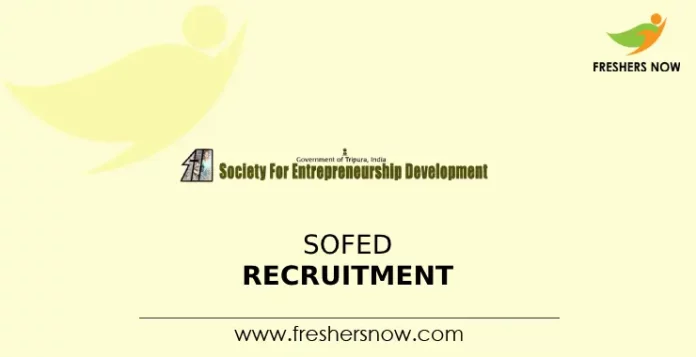 SOFED Recruitment