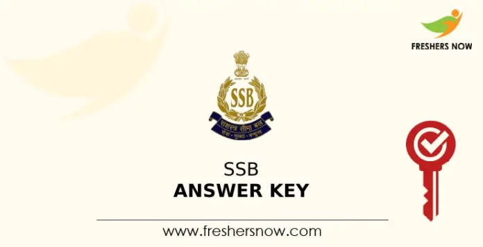 SSB Answer Key