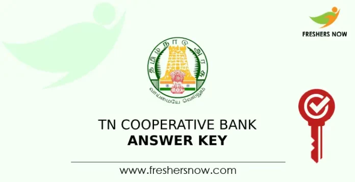 TN Cooperative Bank Answer Key