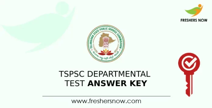 TSPSC Departmental Test Answer Key
