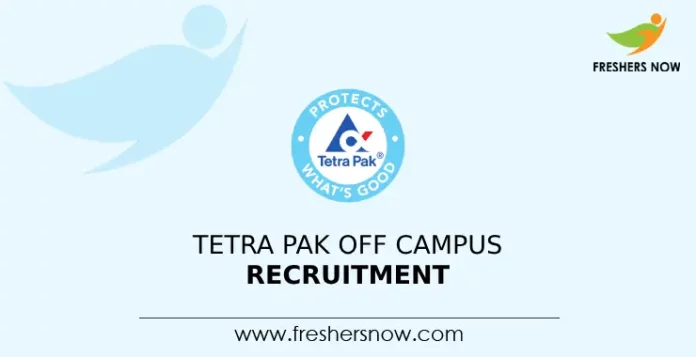 Tetra Pak Off Campus Recruitment