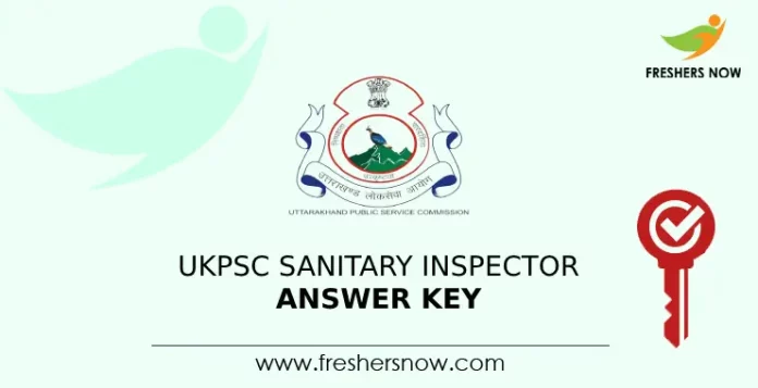 UKPSC Sanitary Inspector Answer Key