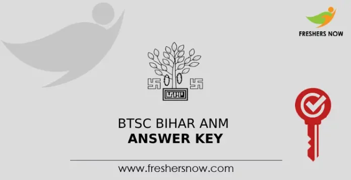 BTSC Bihar ANM Answer Key