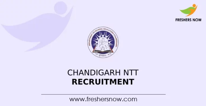 Chandigarh NTT Recruitment