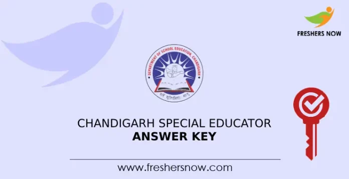 Chandigarh Special Educator Answer Key