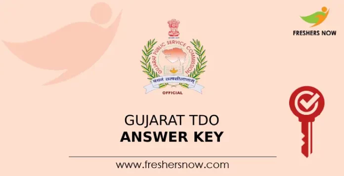 Gujarat TDO Answer Key