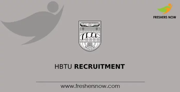 HBTU Recruitment