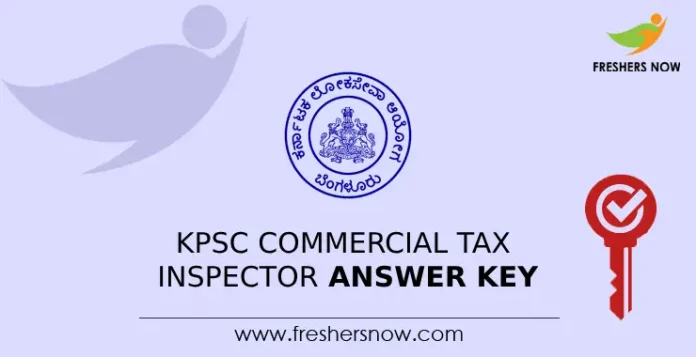 KPSC Commercial Tax Inspector Answer Key
