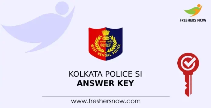 Kolkata Police SI Answer Key