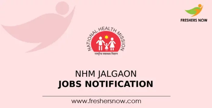 NHM Jalgaon Jobs Notification