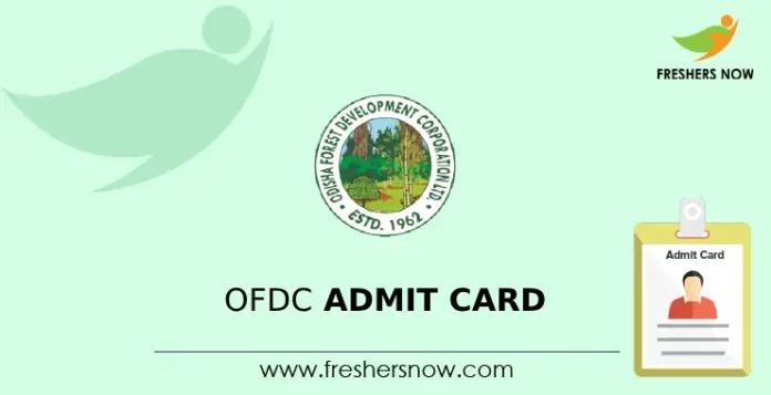 OFDC Admit Card