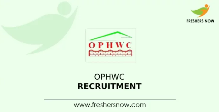 OPHWC Recruitment