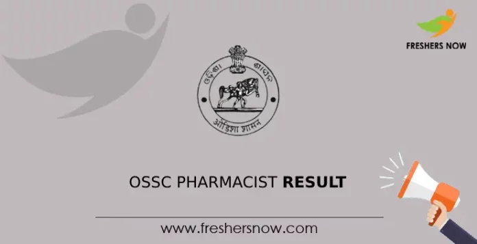 OSSC Pharmacist Result