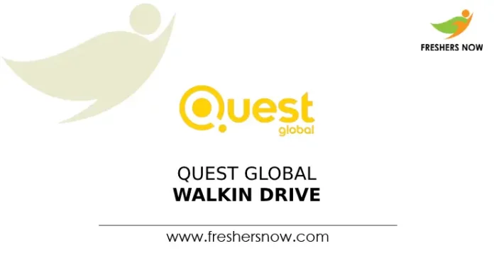 Quest Global Walkin Drive