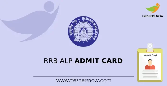 RRB ALP Admit Card 2024