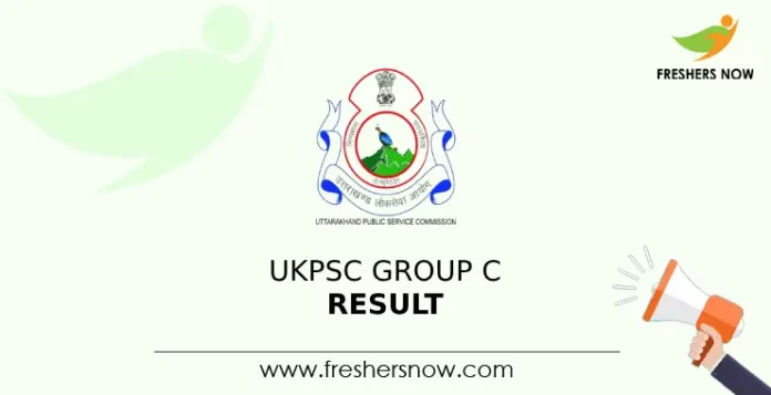 UKPSC Group C Result