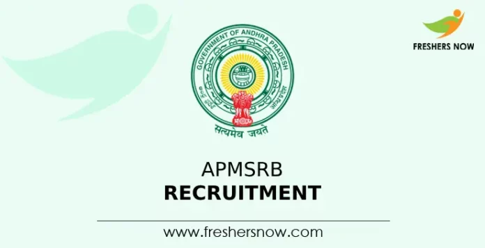 APMSRB Recruitment