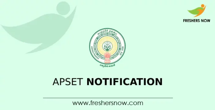 APSET Notification