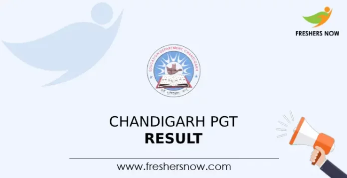 Chandigarh PGT Result