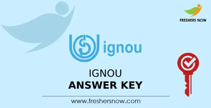 IGNOU Answer Key