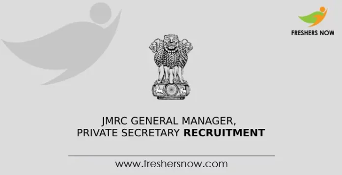 JMRC General Manager, Private Secretary (1)