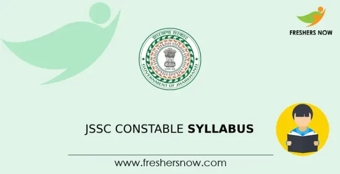 JSSC Constable Syllabus