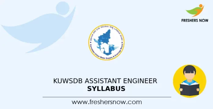 KUWSDB Assistant Engineer Syllabus