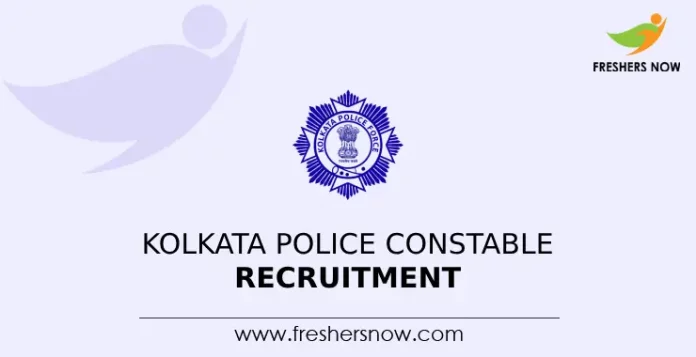 Kolkata Police Constable Recruitment