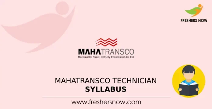 MAHATRANSCO Technician Syllabus