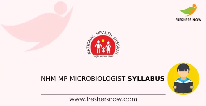 NHM MP Microbiologist Syllabus