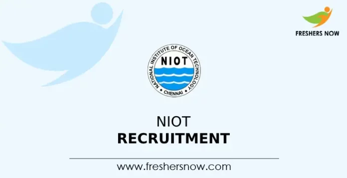 NIOT Recruitment