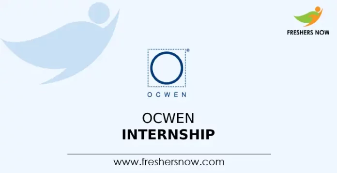OCWEN Internship