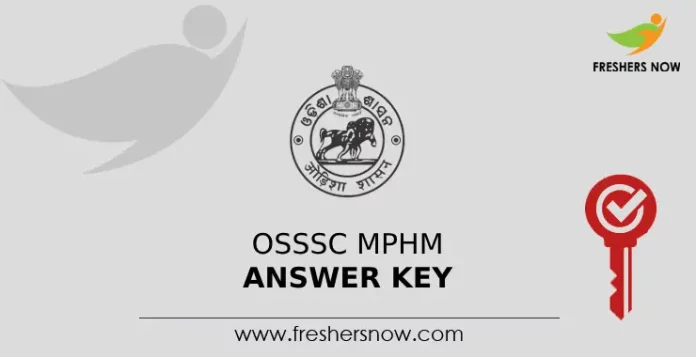 OSSSC MPHW Answer Key