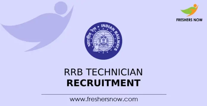 RRB Technician Recruitment