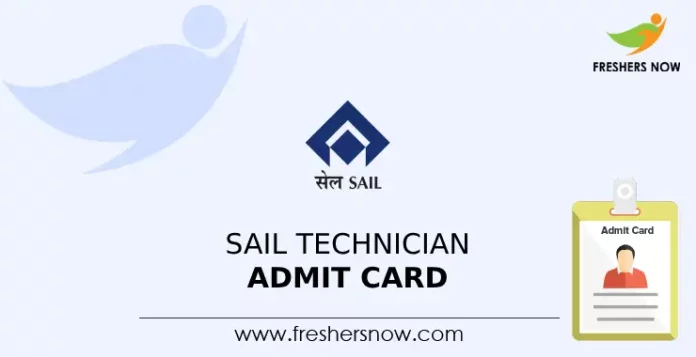 SAIL Technician Admit Card