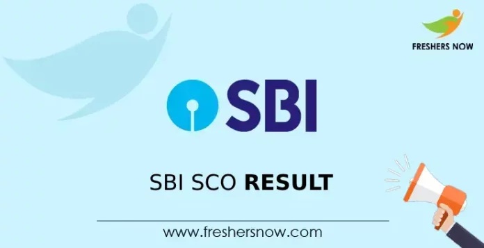 SBI SCO Result 2024