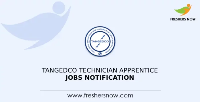 TANGEDCO Technician Apprentice Jobs Notification