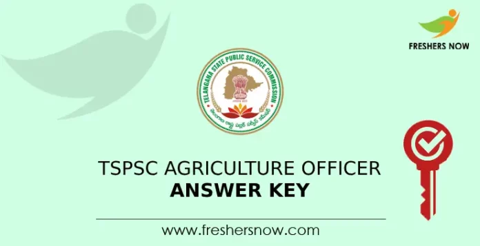 TSPSC Agriculture Officer Answer Key