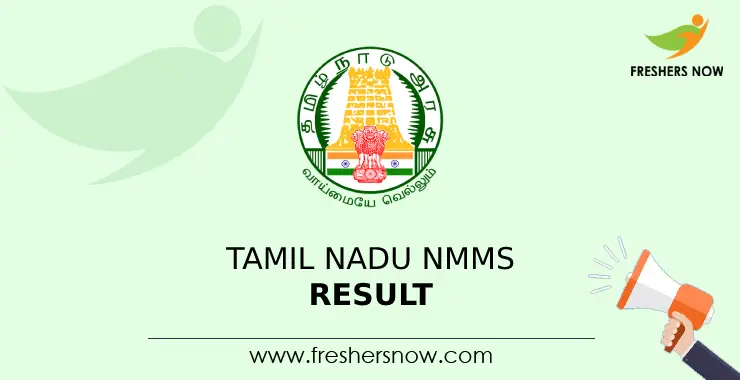 Tamil Nadu NMMS Result 2024 (Released) | Check Results