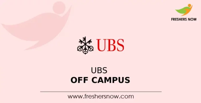 UBS OFF CAMPUS