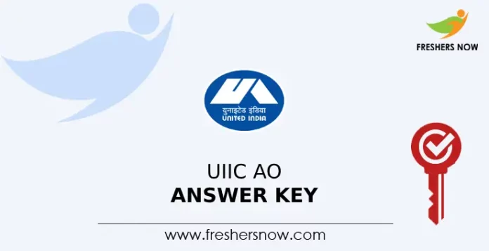 UIIC AO Answer Keys