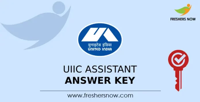 UIIC Assistant Answer Key