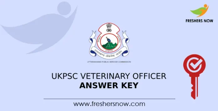 UKPSC Veterinary Officer Answer Key