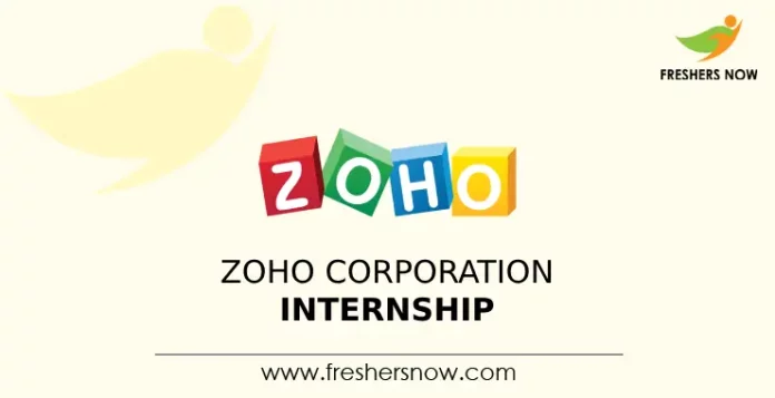 Zoho Corporation Internship