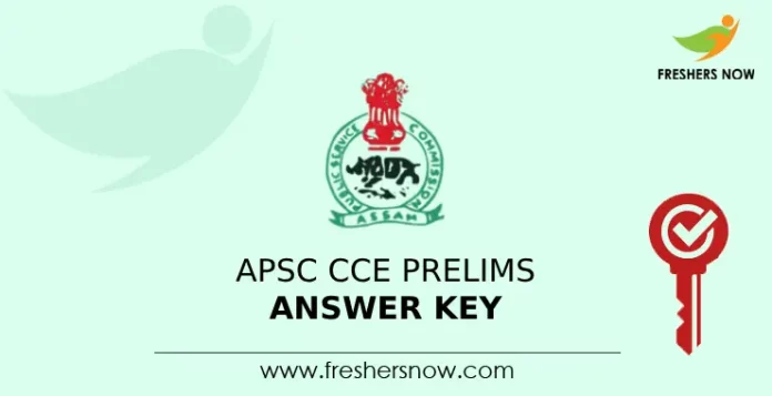 APSC CCE Prelims Answer Key